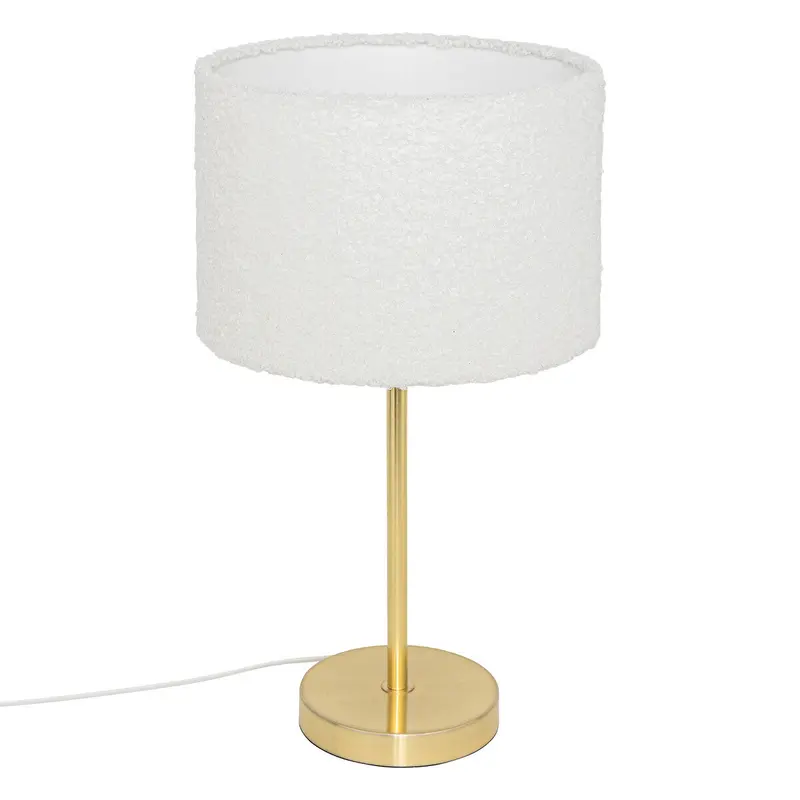 Lampa stołowa z kloszem boucle TINA, wys. 49 cm