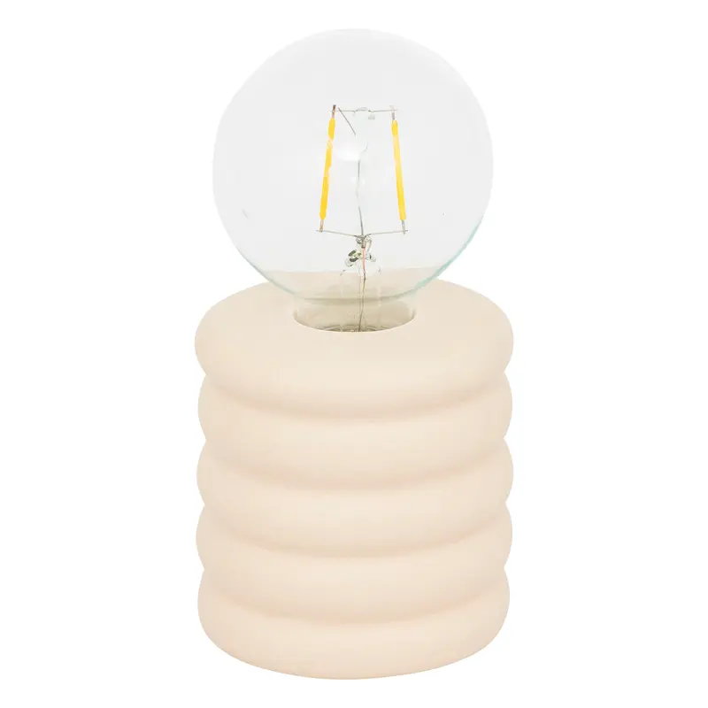 Lampa stołowa żarówka PERRY, Ø 9 cm