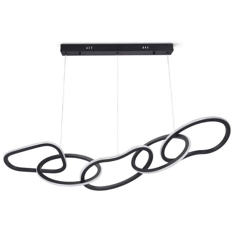 Lampa wisząca LED z falującą konstrukcją w stylu nowoczesnym | Katena