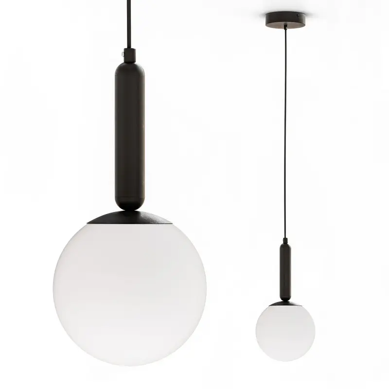 Lampa wisząca z kulą w stylu loftowym | Obal