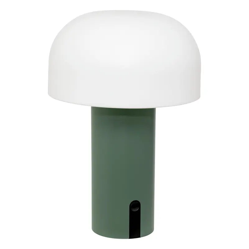 Lampa zewnętrzna, zielony metal, JANY, 22 cm