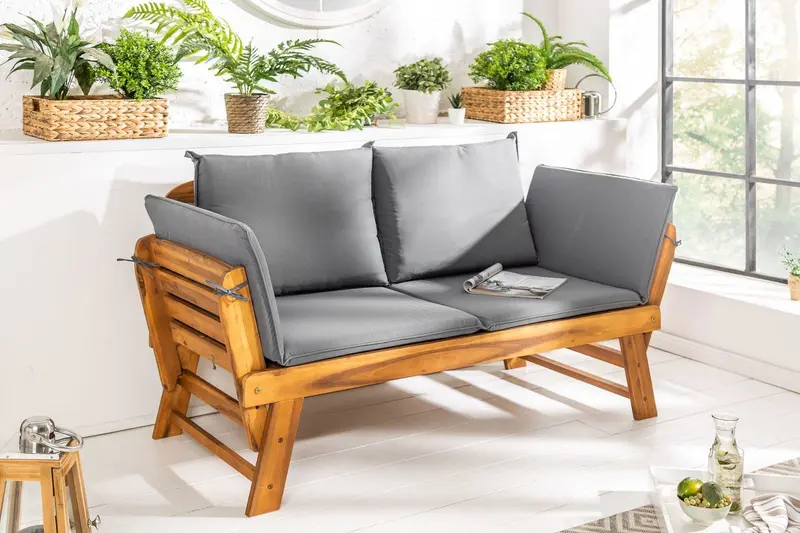 Ławka ogrodowa modułowa / 37568 IN / INVICTA INTERIOR