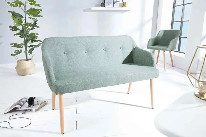 ŁAWKA SCANDINAVIA ZIELONA / 37928 / INVICTA INTERIOR