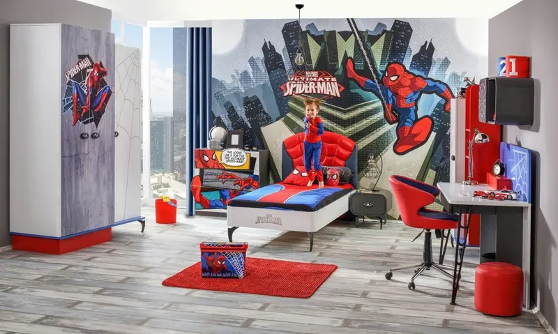 ŁÓŻKO SPIDERMAN 90