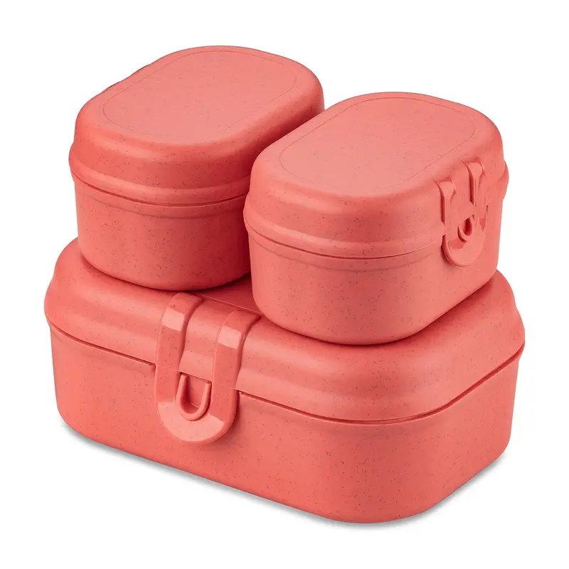 Lunchbox PASCAL READY MINI, zestaw 3 pojemników, KOZIOL