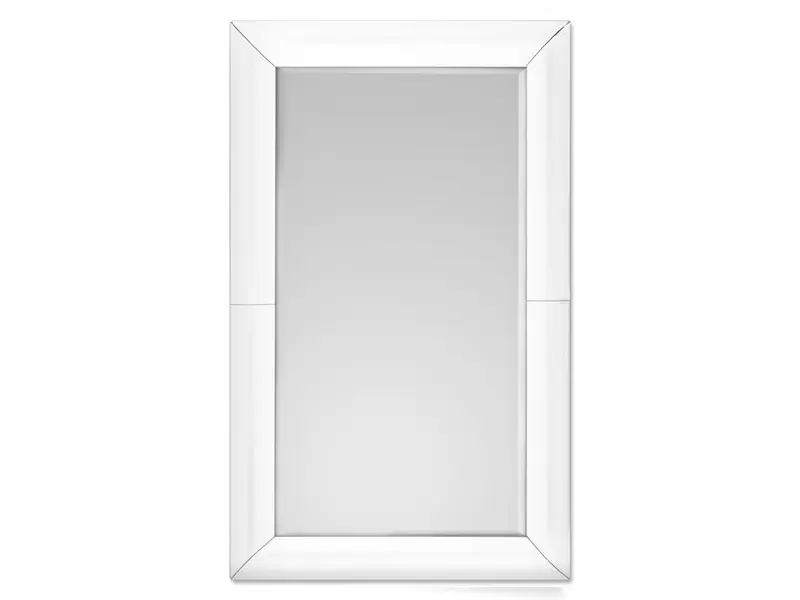 LUSTRO W LUSTRZANEJ RAMIE Lux white 80/150