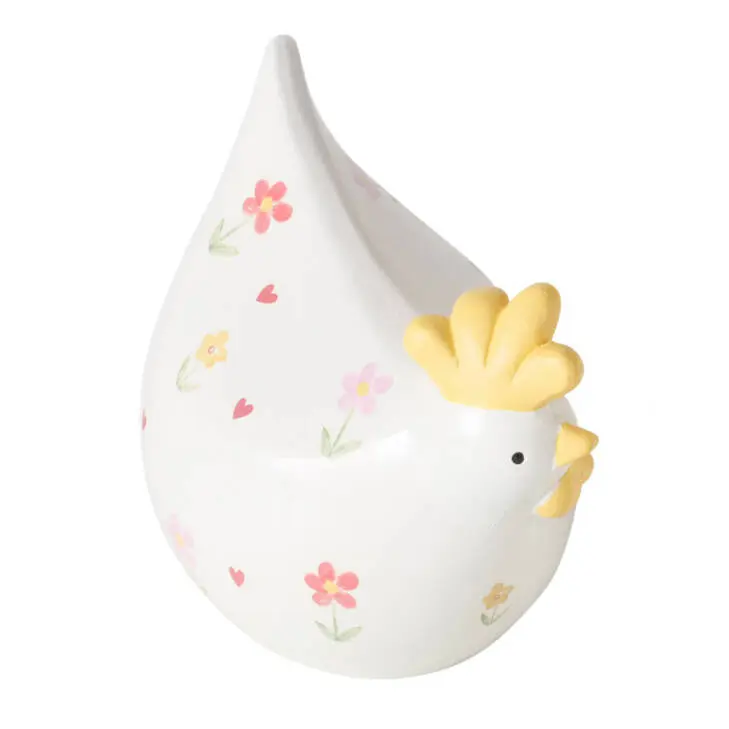 Mała figurka wielkanocna kurka BLÜMI, wys. 17 cm