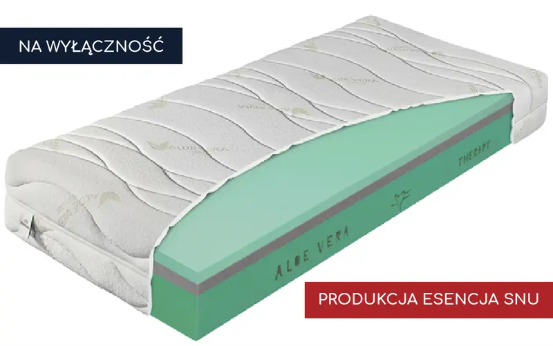 Materac Aloe Green