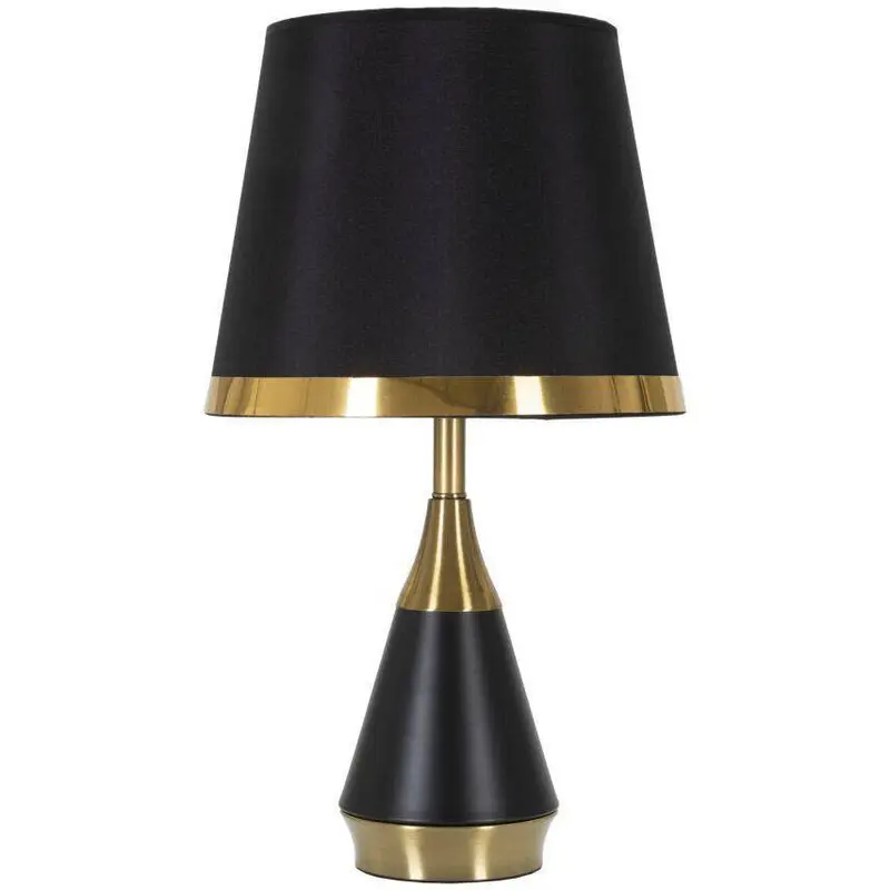 Metalowa lampa stołowa z kloszem, Ø 28 cm