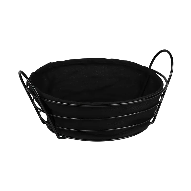 Metalowy koszyk na pieczywo, Ø 24 cm