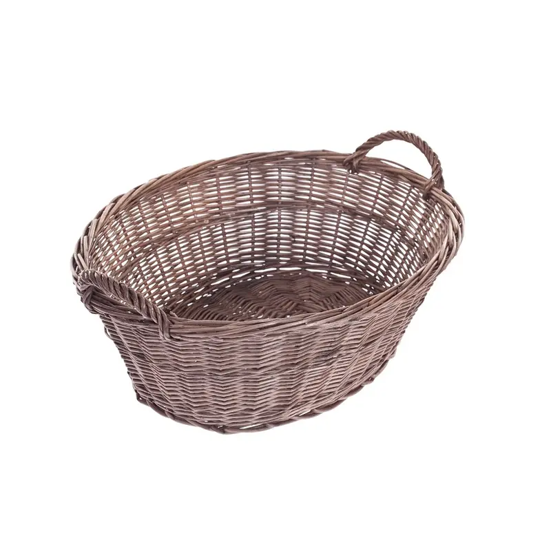Milvus wicker basket with handles TheWickerStories