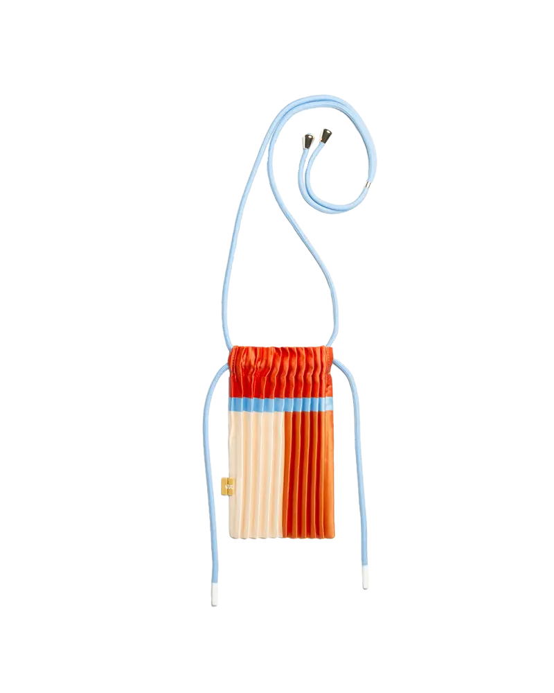 Mini torba plisowana SIENNA 20 x 20 cm