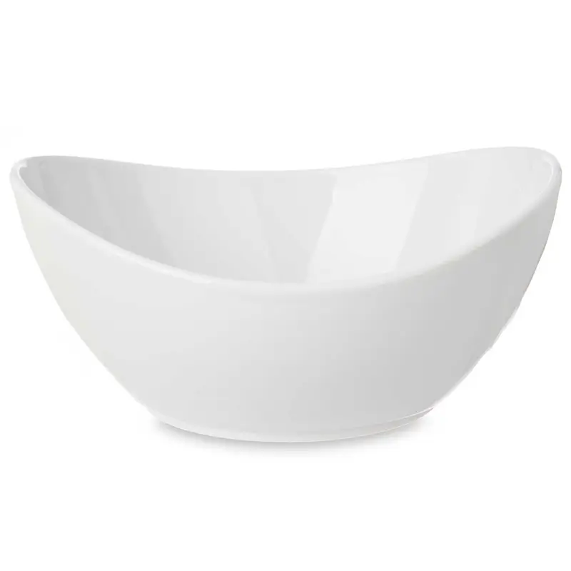 Misa owalna z porcelany, 21 cm