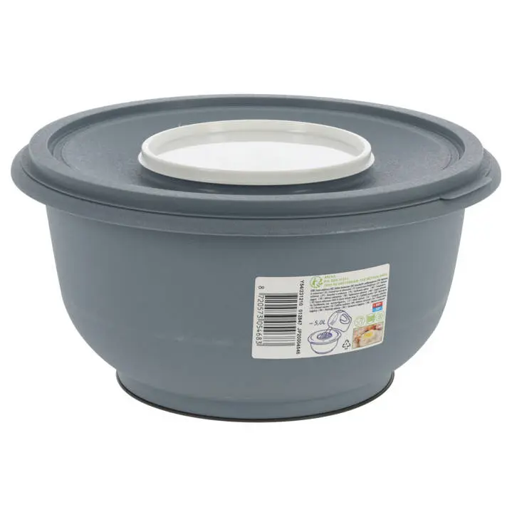 Miska do miksowania z pokrywką, 5 l