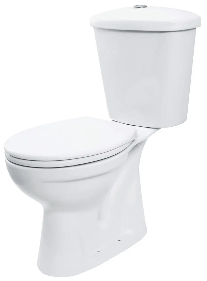 Miska WC kompakt - odpływ pionowy Funkia Biały