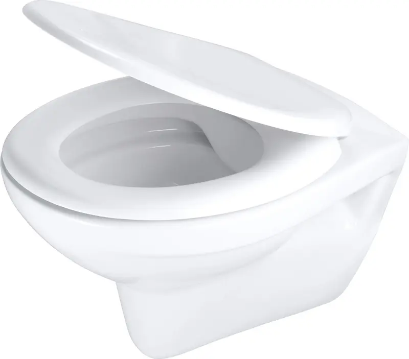 Miska WC z deską bezkołnierzowa Boro Biały