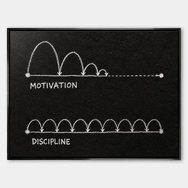 Motivation vs Discipline