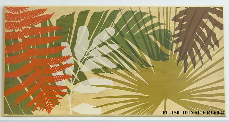 Motywy botaniczne - liście 101x51 cm