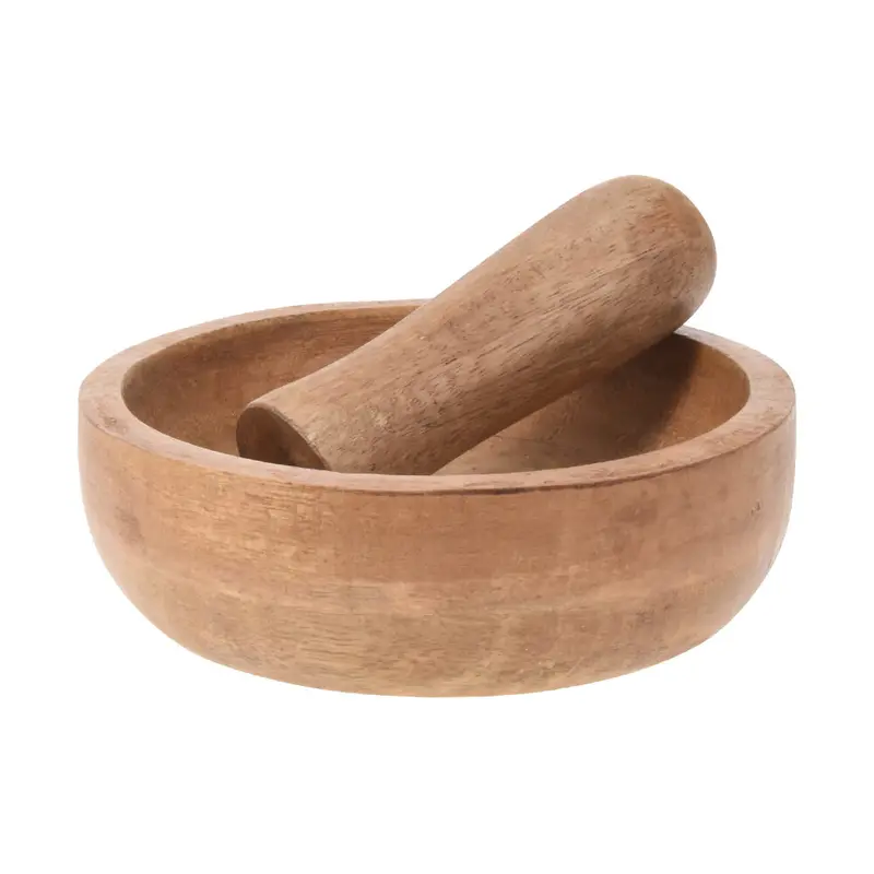 Moździerz z drewna mango, Ø 15 cm