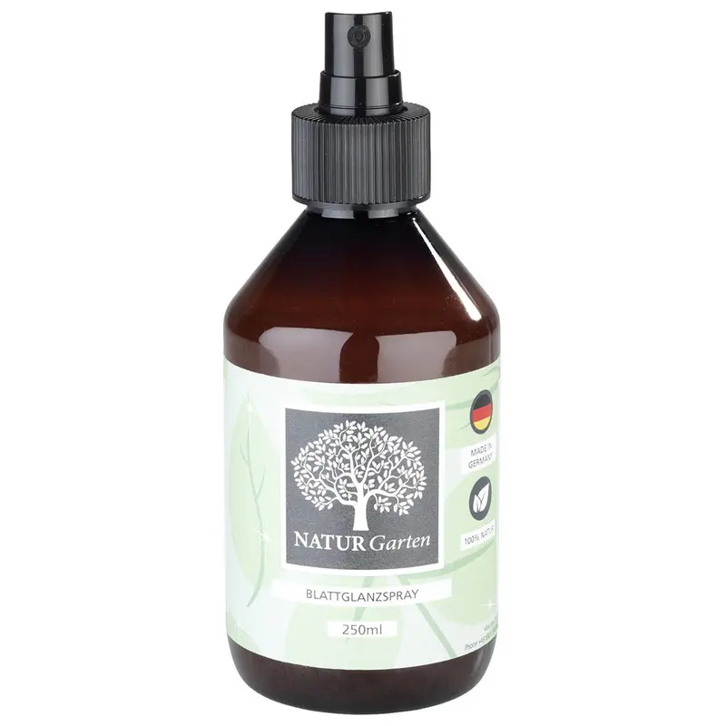 Nabłyszczacz do liści w sprayu NaturGarten, 250 ml