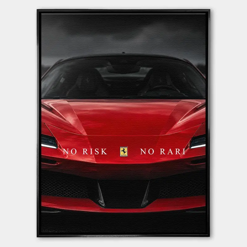 No Risk Red Supercar