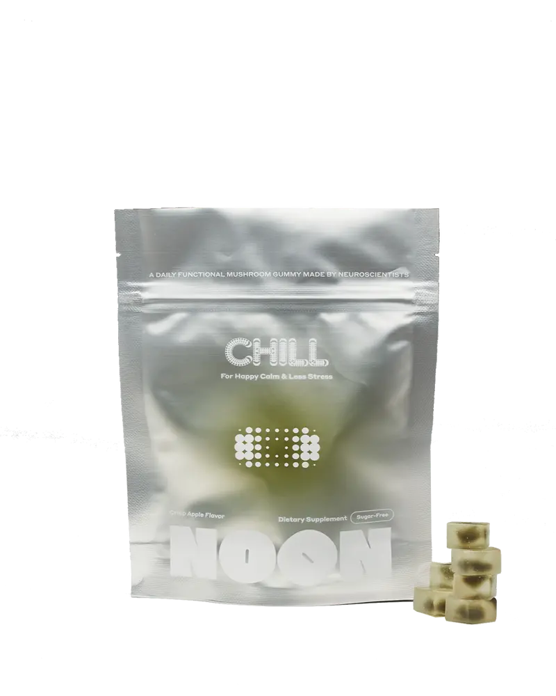 NOON Chill mini żelki na stres i wyciszenie z grzybami funkcjonalnymi