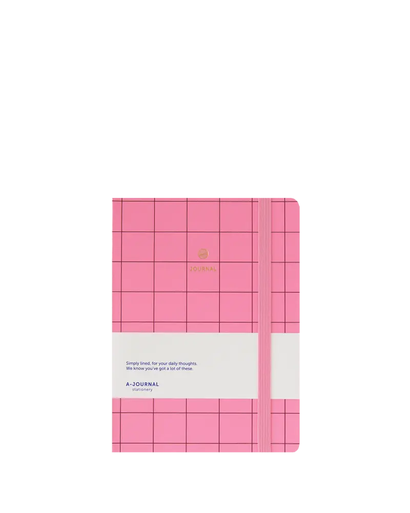 Notes - Checkered Pink