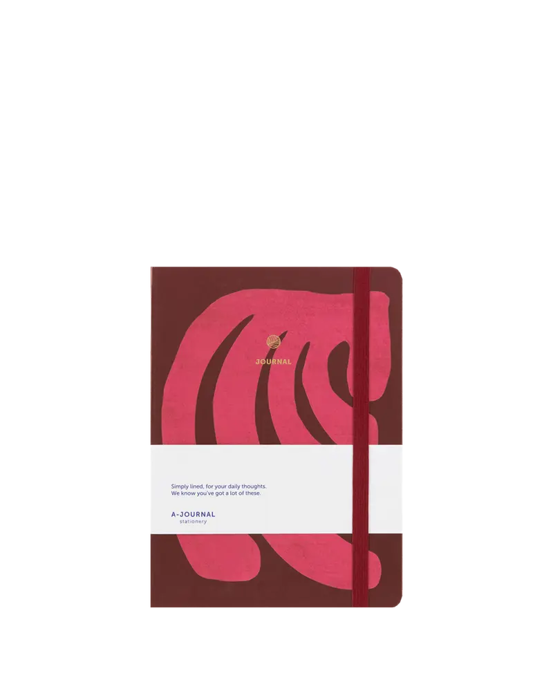 Notes w linie - Collage Pink