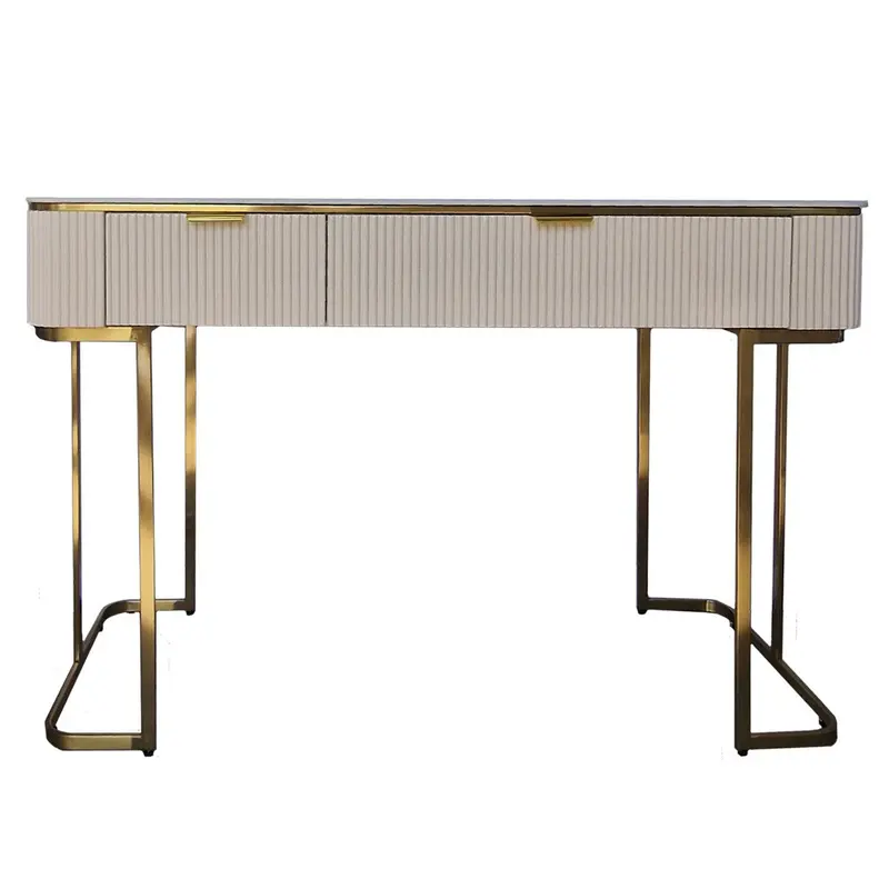 NOWOCZESNA TOALETKA CHANTELLE 120 CM / BLAT MARMUROWY SPIEK / AH