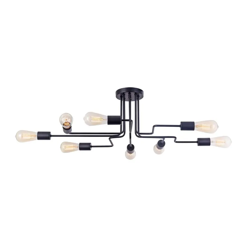 NOWOCZESNY ŻYRANDOL GILBERT T532CL-08B  / 8 ŻARÓWEK / MY