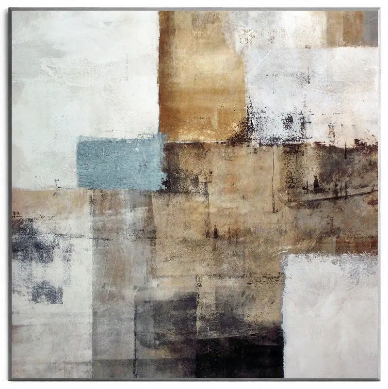 Obraz Abstrakcja II na płycie 71x71 cm