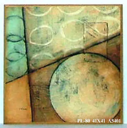 Obraz Abstrakcja z kulą 41x41 cm
