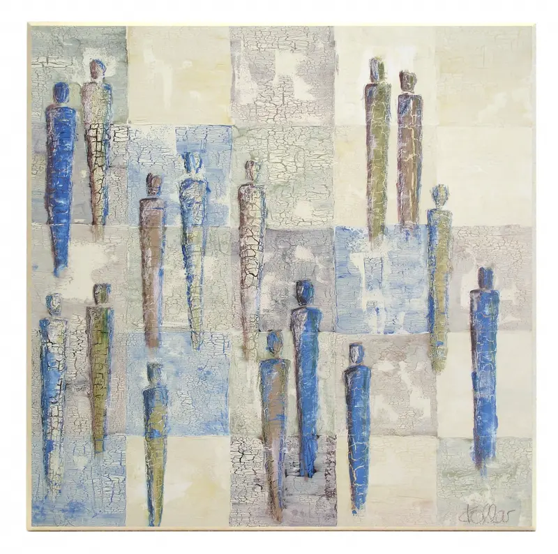 Obraz Abstrakcyjne postacie 71X71 cm