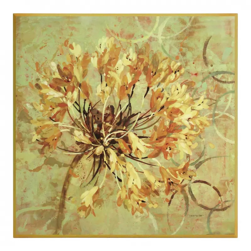 Obraz Agapant w jesiennych kolorach 51x51 cm