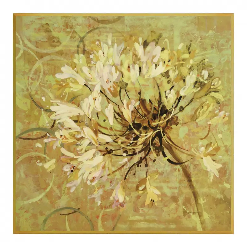 Obraz Agapant w jesiennych kolorach 51x51 cm
