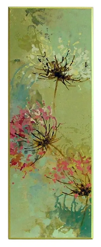 Obraz Agapanty 34x96 cm