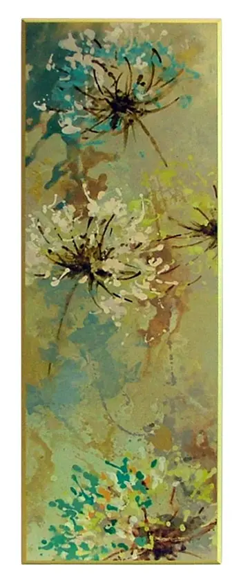 Obraz Agapanty 34x96 cm