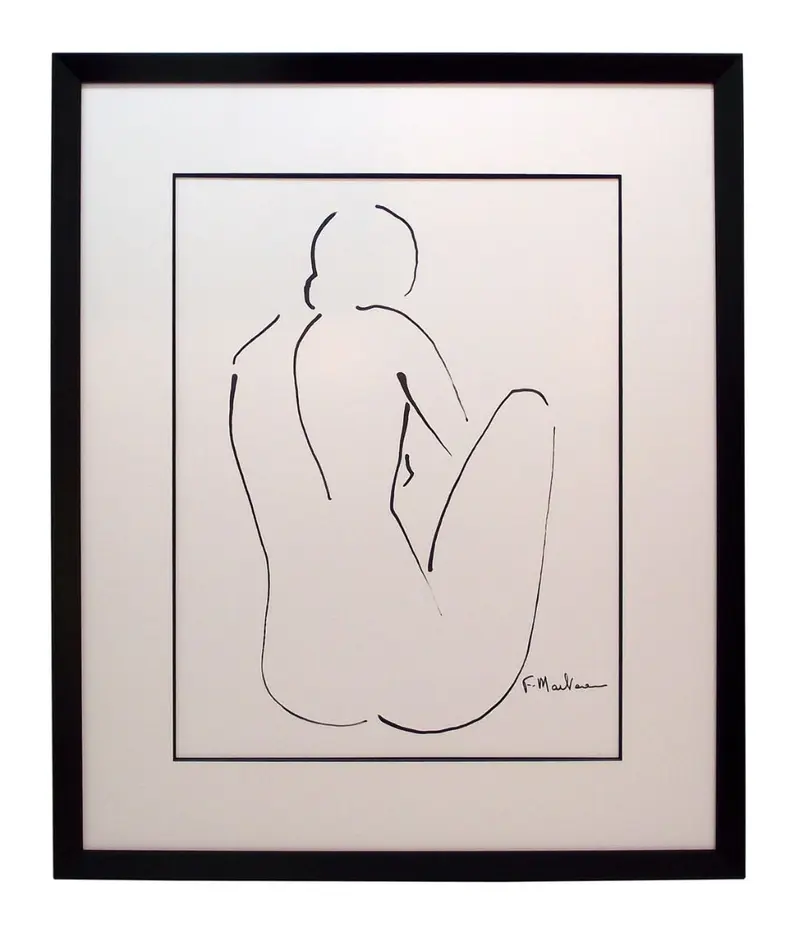 Obraz Akt 67 x 55 cm