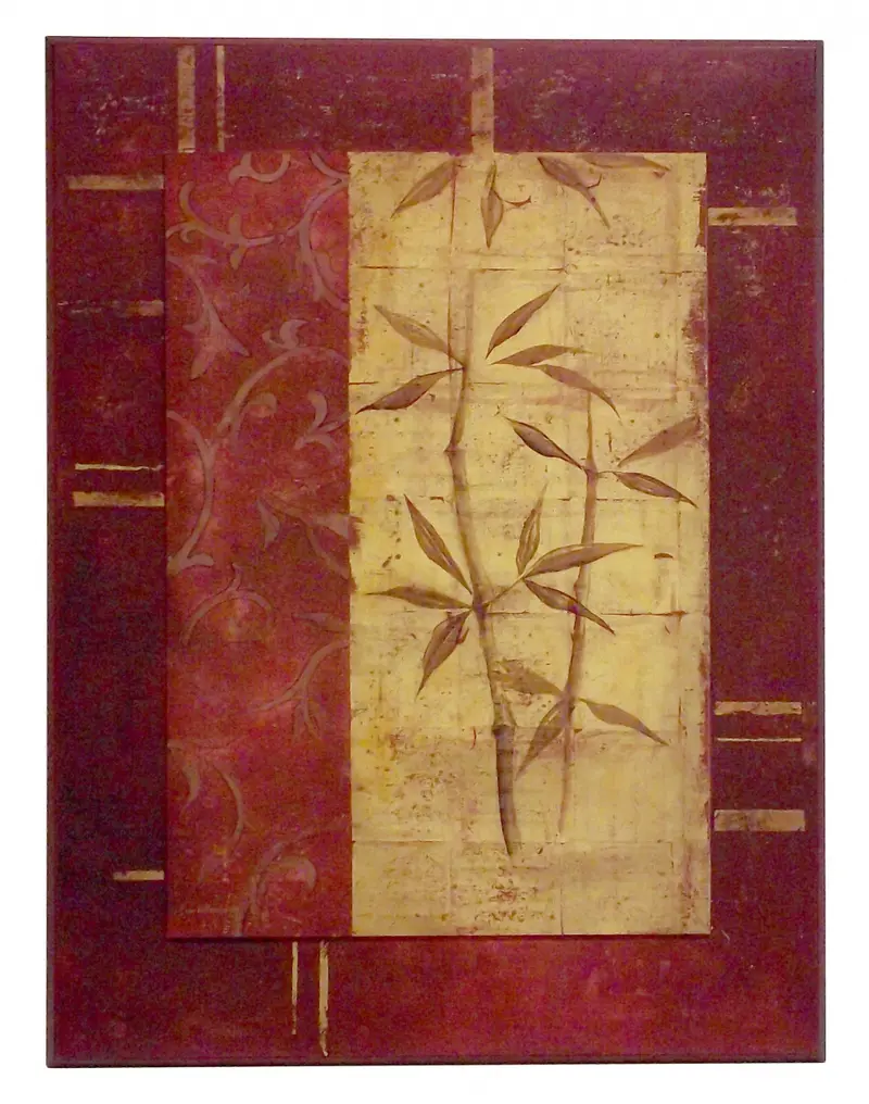 Obraz Azjatyckie trawy na płycie 61x81 cm