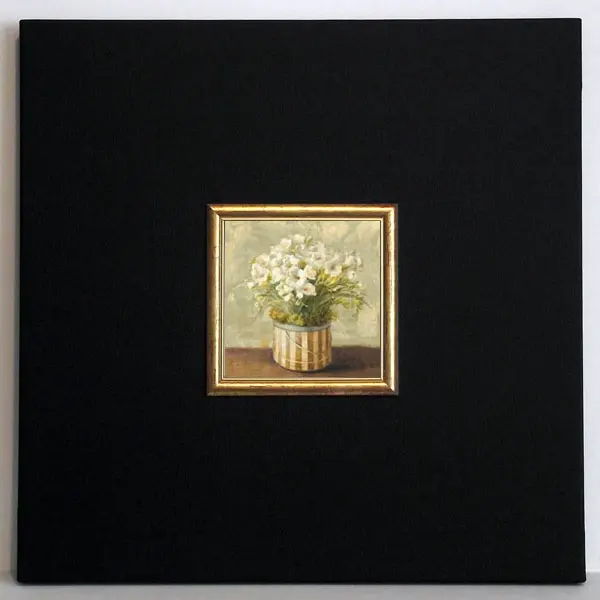 Obraz Bukiecik białych tulipanów 50x50 cm