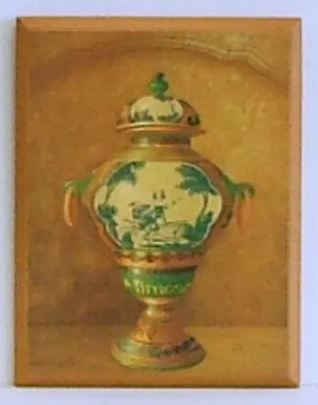 Obraz Chiński samowar 17x22 cm