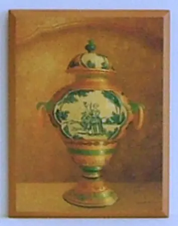 Obraz Chiński samowar 17x22 cm