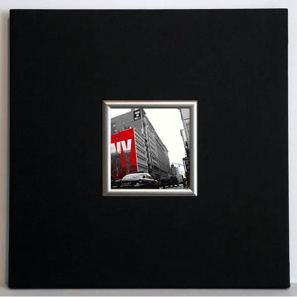 Obraz Czerwone akcenty, Nowy Jork 50x50 cm