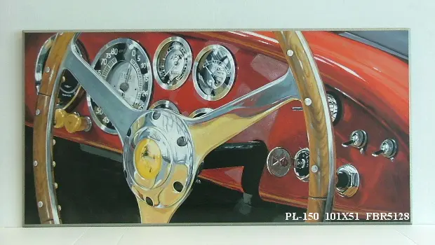 Obraz Deska rozdzielcza Ferrari 51x51 cm