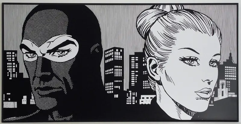 Obraz Diabolik i Ewa 101x51 cm
