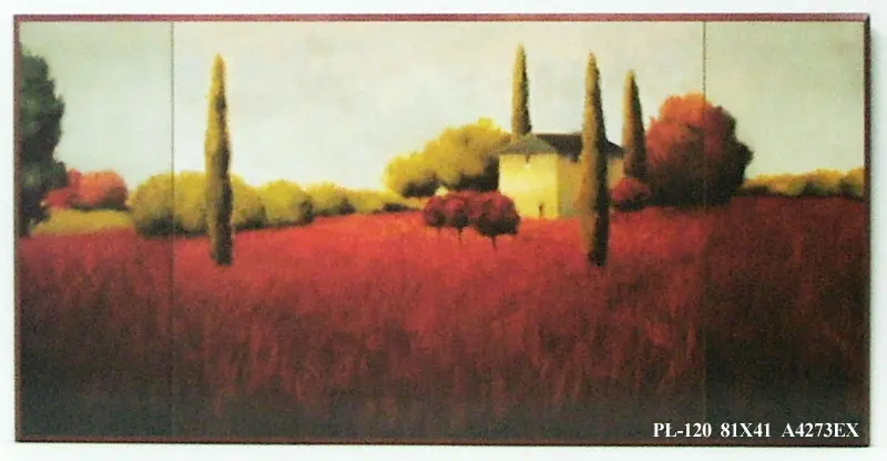 Obraz Domek wśród pól w Toskanii 81x41 cm