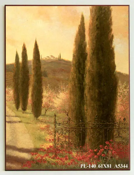 Obraz Drzewa przy drodze 61x81 cm