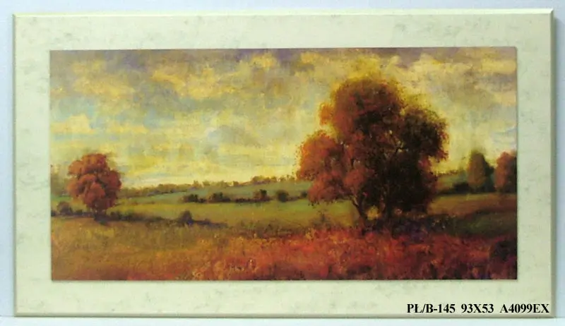 Obraz Drzewo wśród pól 93x53 cm