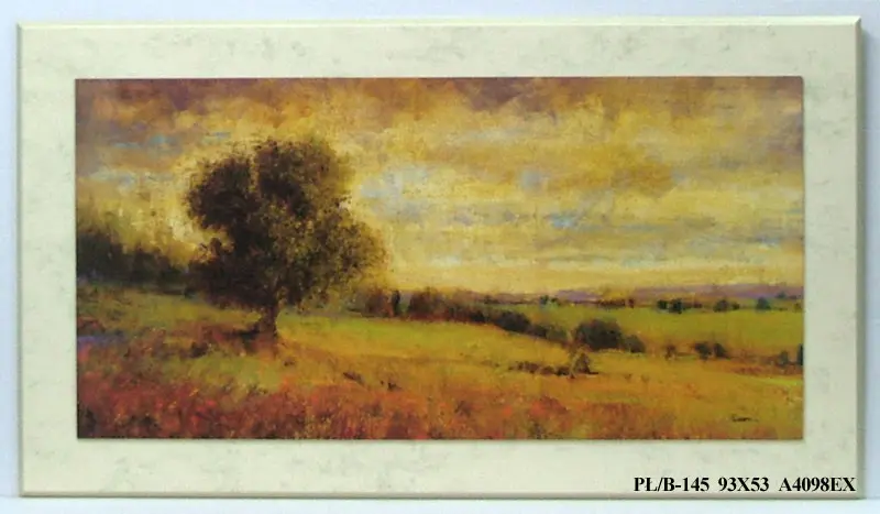 Obraz Drzewo wśród pól 93x53 cm