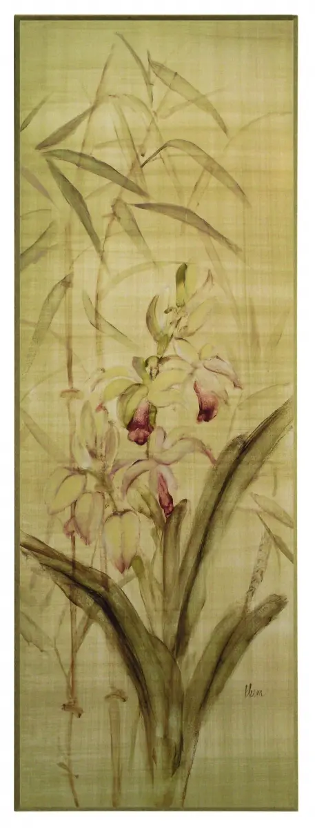 Obraz Dzika orchidea na płycie 32x93 cm